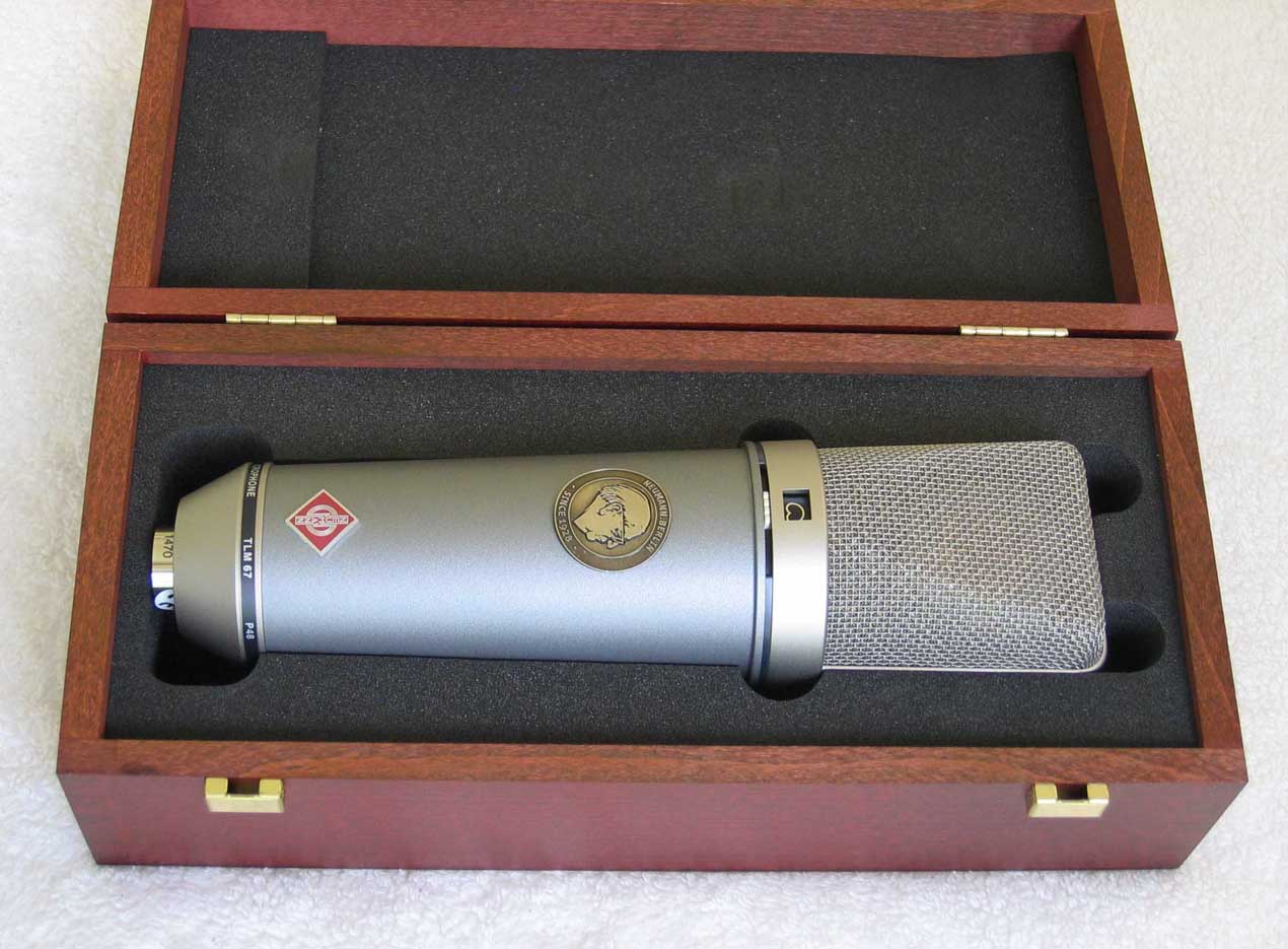 NEW Neumann TLM-67 Multi-Pattern Condenser Mic with U67 Emulation Circuit