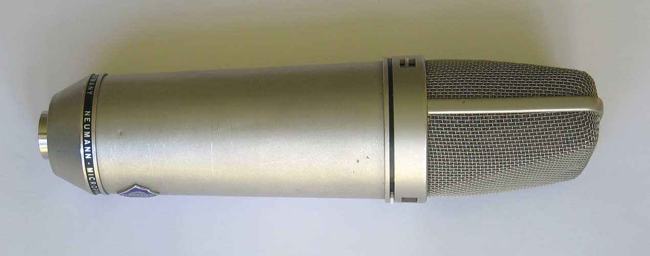 Vintage 1980s Neumann U87i Battery-Powered Microphone