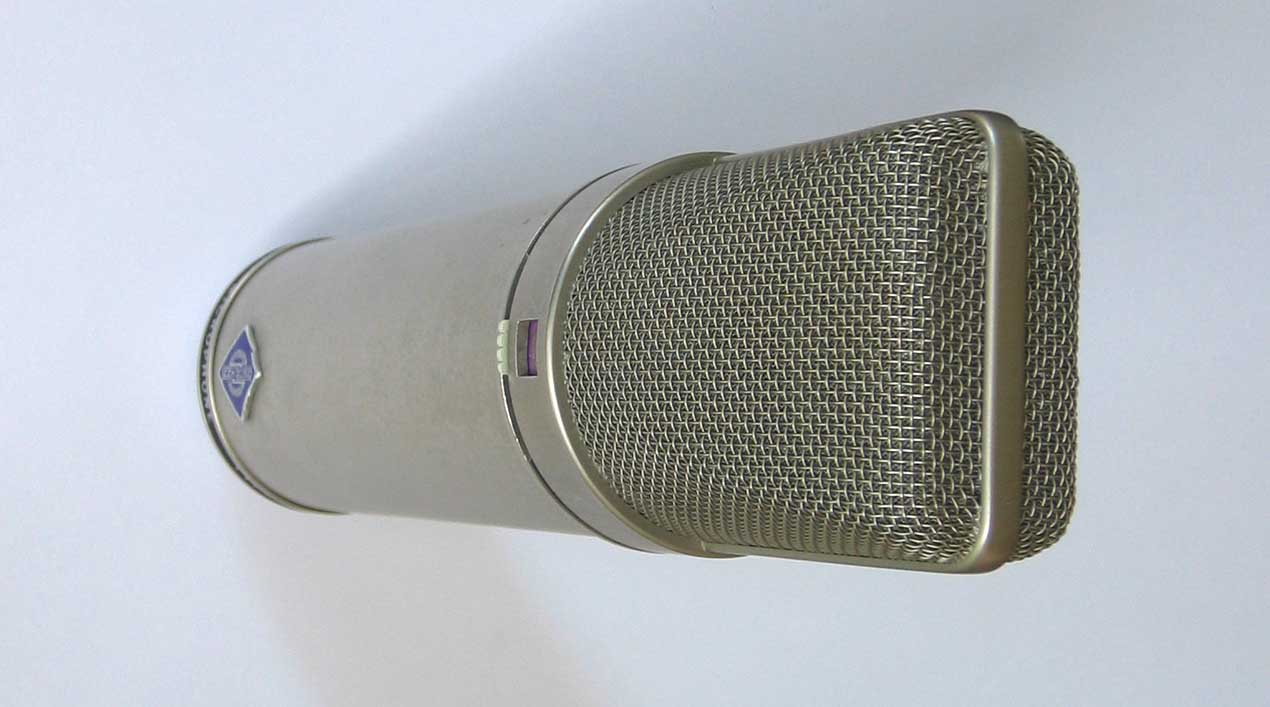 Vintage 1980s Neumann U87i Battery-Powered Microphone