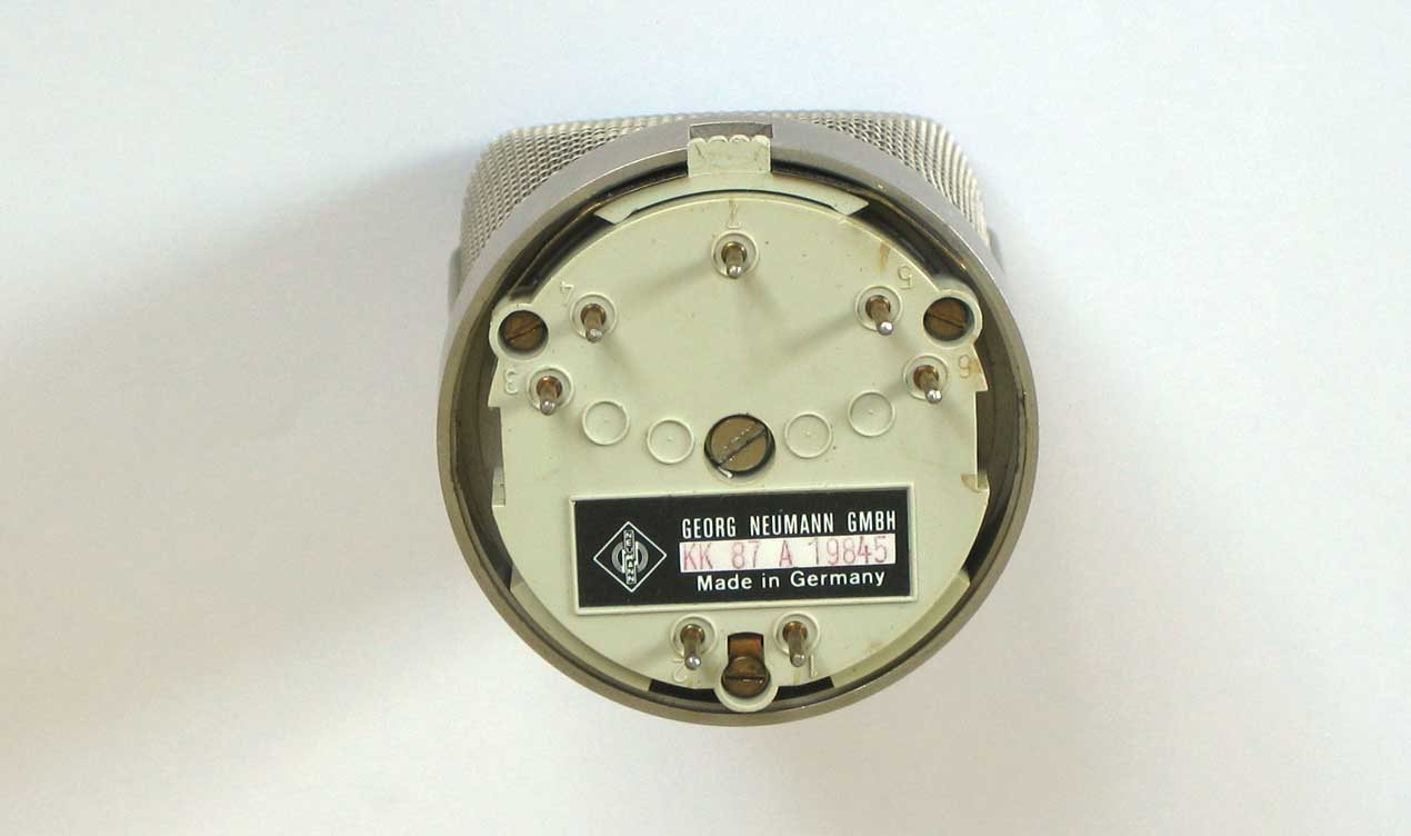 Vintage 1980s Neumann U87i Battery-Powered Microphone