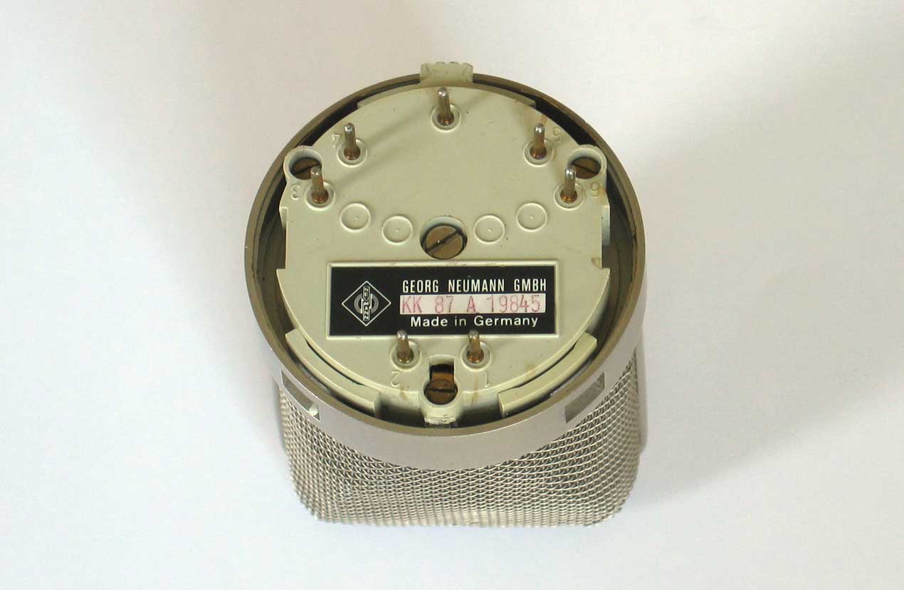 Vintage 1980s Neumann U87i Battery-Powered Microphone