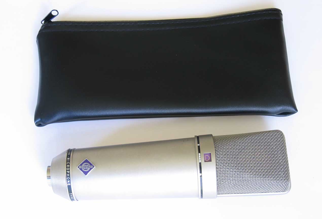 Vintage 1980s Neumann U87i Battery-Powered Microphone