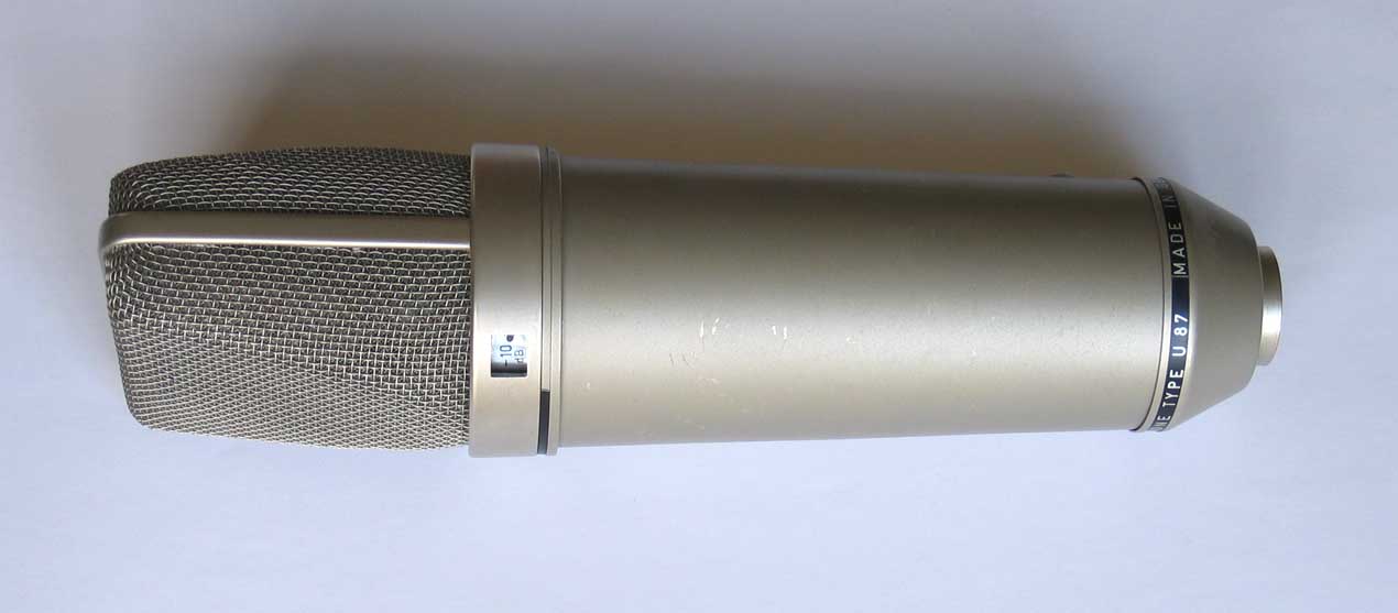 VINTAGE 1968 Neumann U87 Condenser Microphone