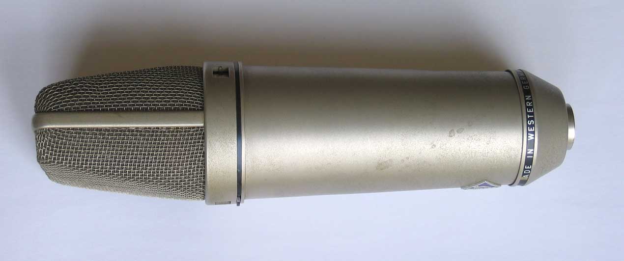 Vintage 1969 Neumann U87i Battery-Powered Microphone