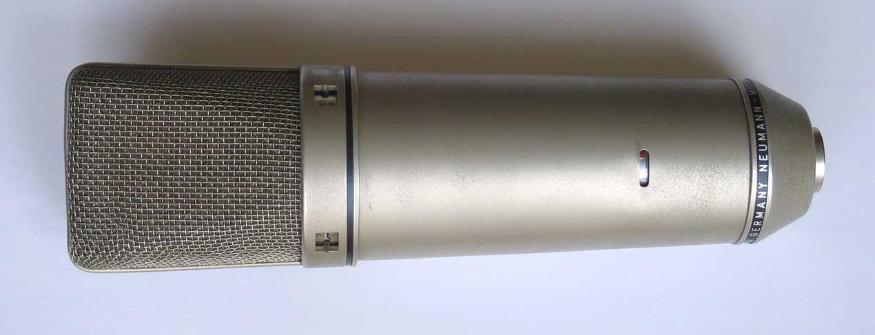 Vintage 1969 Neumann U87i Battery-Powered Microphone