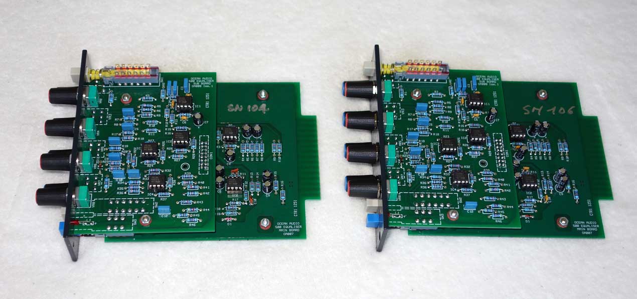 Ocean Audio 500 EQ Module By Malcolm Toft [MTA 980 Channel Strip EQ]