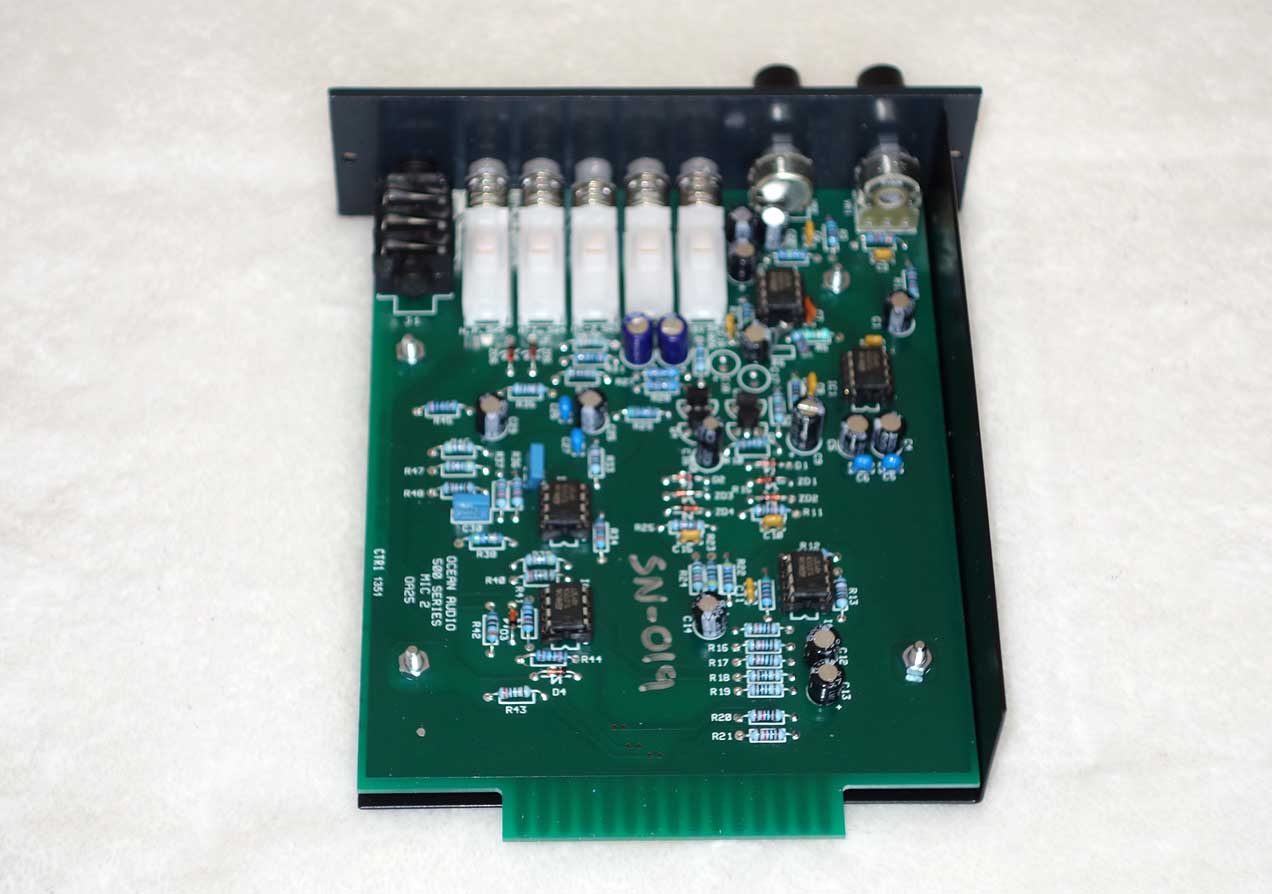 NEW Ocean Audio PRE-2 500-Series Preamp Module -- by Malcolm Toft -- for 500-Series API Racks / API 1608 Consoles