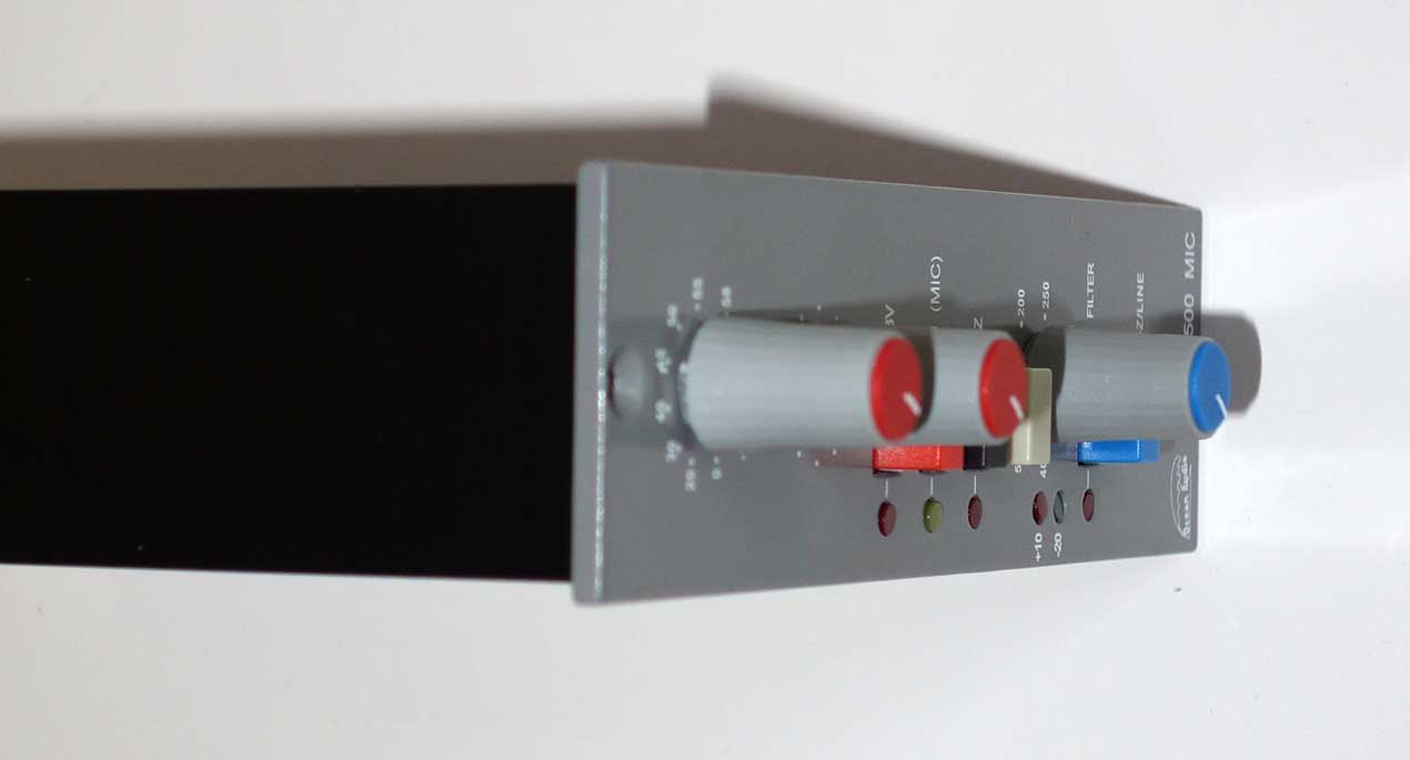 NEW Ocean Audio 500-Series Preamp Module -- by Malcolm Toft -- for 500-Series API Racks / API 1608 Consoles
