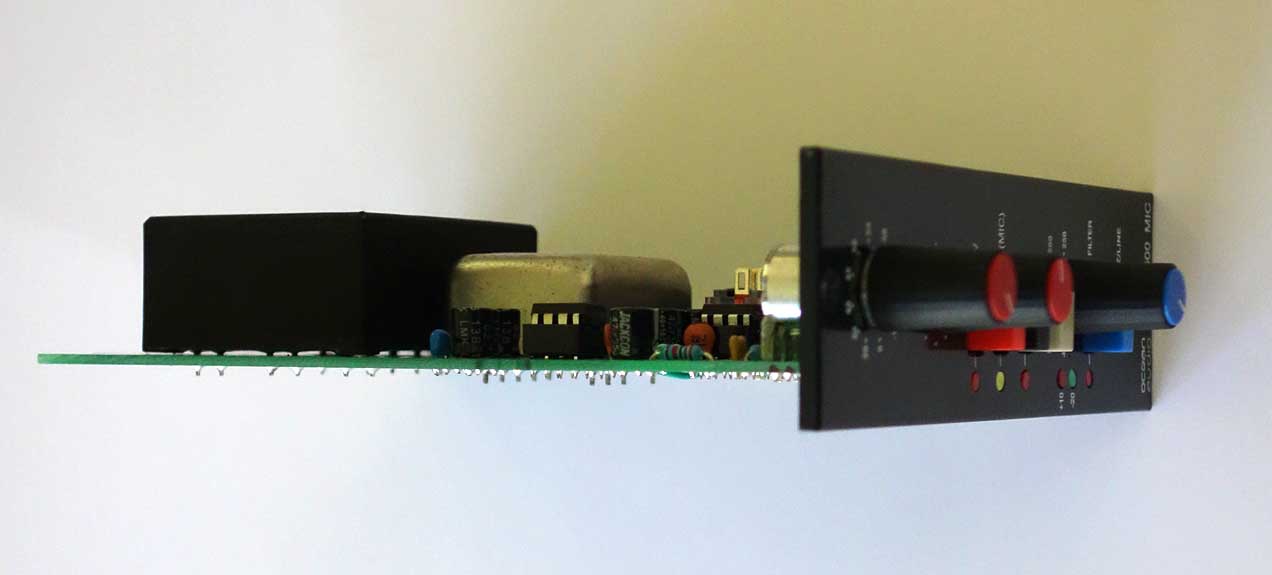NEW Ocean Audio 500-Series Preamp ONE Module -- by Malcolm Toft -- for 500-Series API Racks / API 1608 Consoles [Trident 80B Circuit]