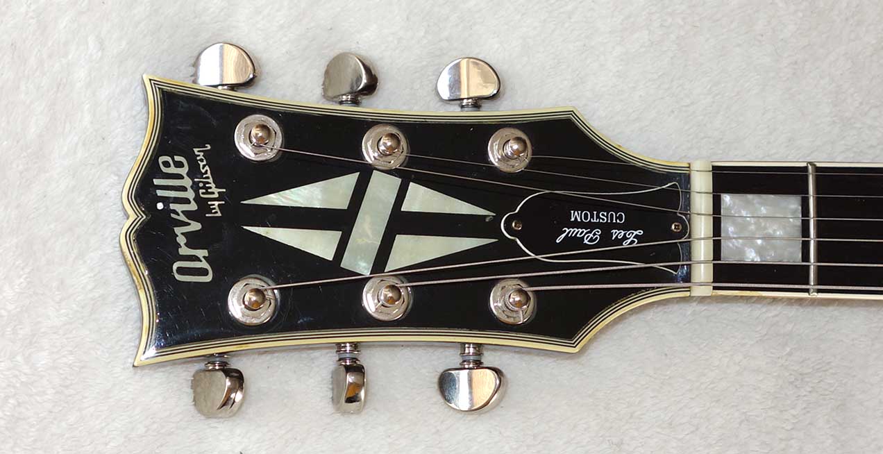 Vintage 1990 Orville by Gibson Les Paul Custom, MIJ Terada Factory