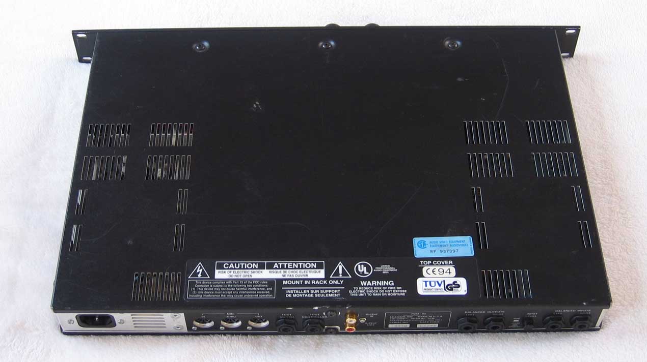 LEXICON PCM80 Digital Reverb Multi-Effects Unit with Dual Effects Card & Pitch Shift Card PCM 80