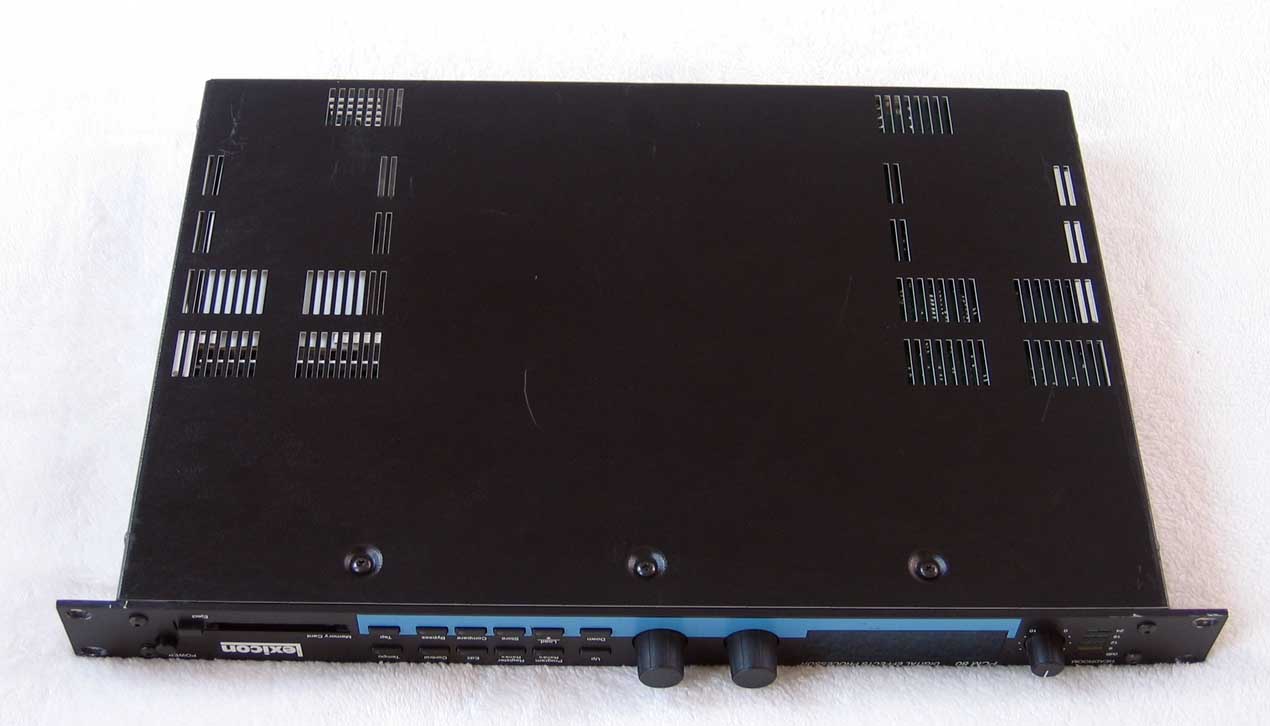 LEXICON PCM80 Digital Reverb Multi-Effects Unit with Dual Effects Card & Pitch Shift Card PCM 80