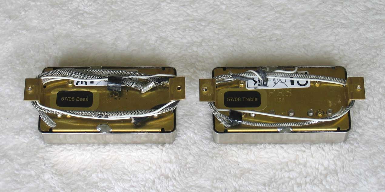 PRS 57/08 Pickup Set [Paul Reed Smith Original-Series 57/08 Nickel-Plated Pickups