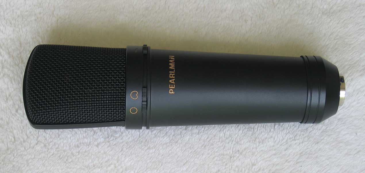 Pearlman TM-LE Tube Mic w/Neumann K67 capsule, and NOS Telefunken 6AK5W Tube