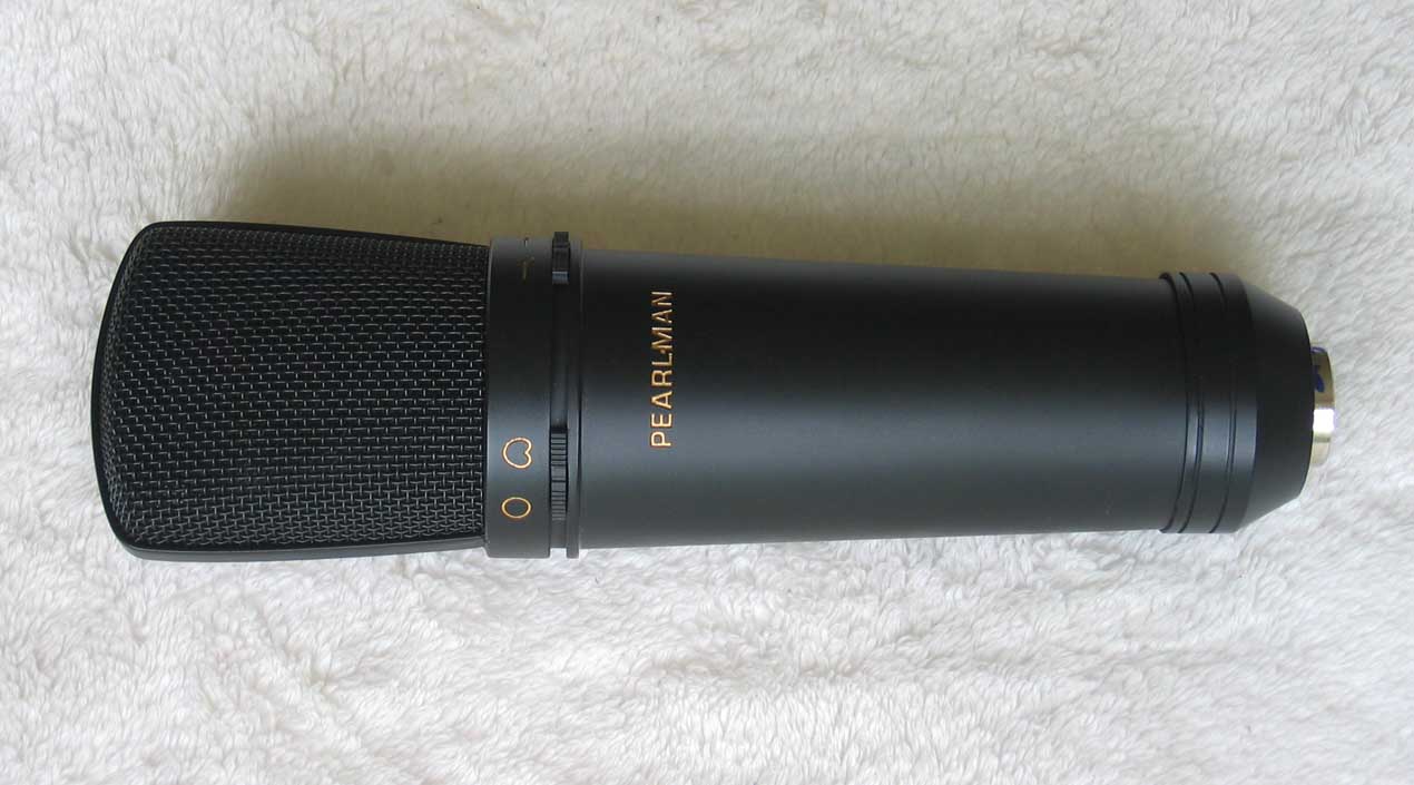 Pearlman TM-LE Tube Mic w/Neumann K67 capsule, and NOS Telefunken 6AK5W Tube