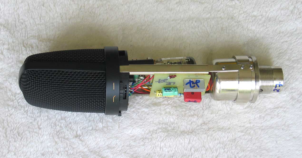Pearlman TM-LE Tube Mic w/Neumann K67 capsule, and NOS Telefunken 6AK5W Tube
