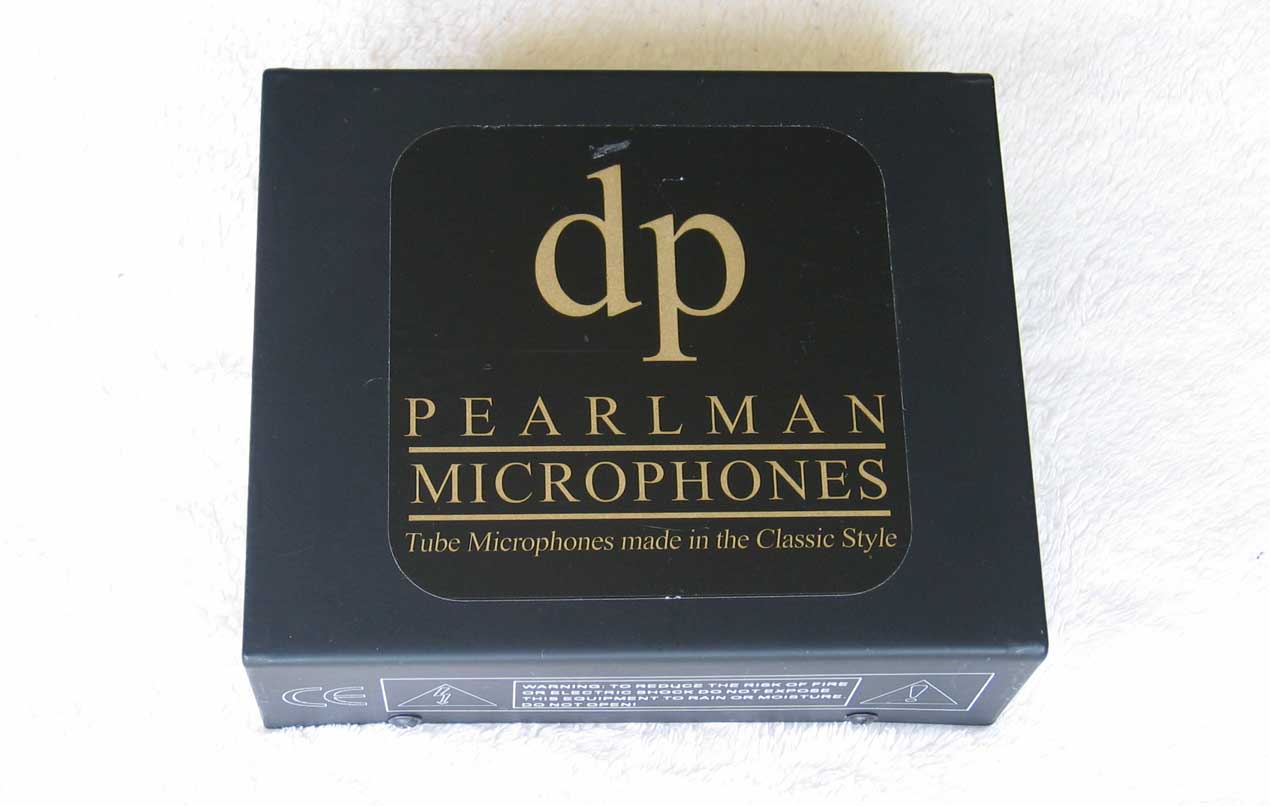 Pearlman TM-LE Tube Mic w/Neumann K67 capsule, and NOS Telefunken 6AK5W Tube