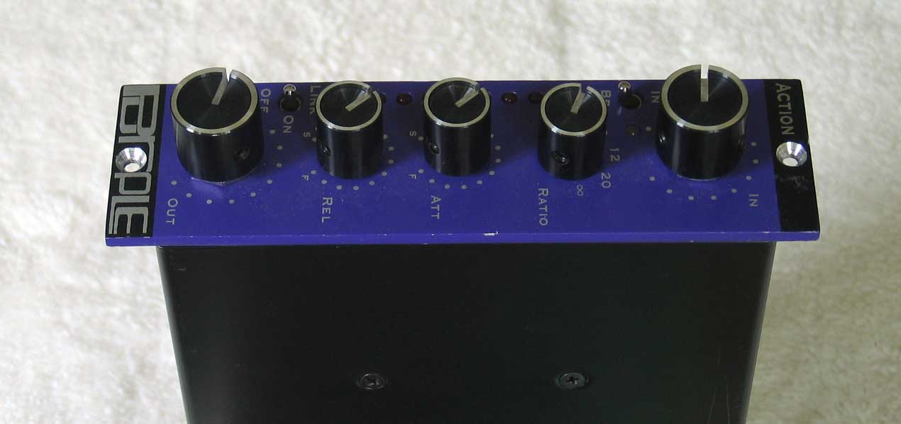 Purple Audio ACTION Compressor for API 500-Series Racks and API 1608 Consoles #1476