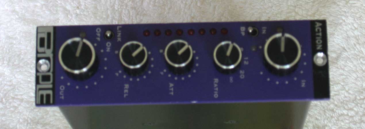 Purple Audio ACTION Compressor for API 500-Series Racks and API 1608 Consoles #1476