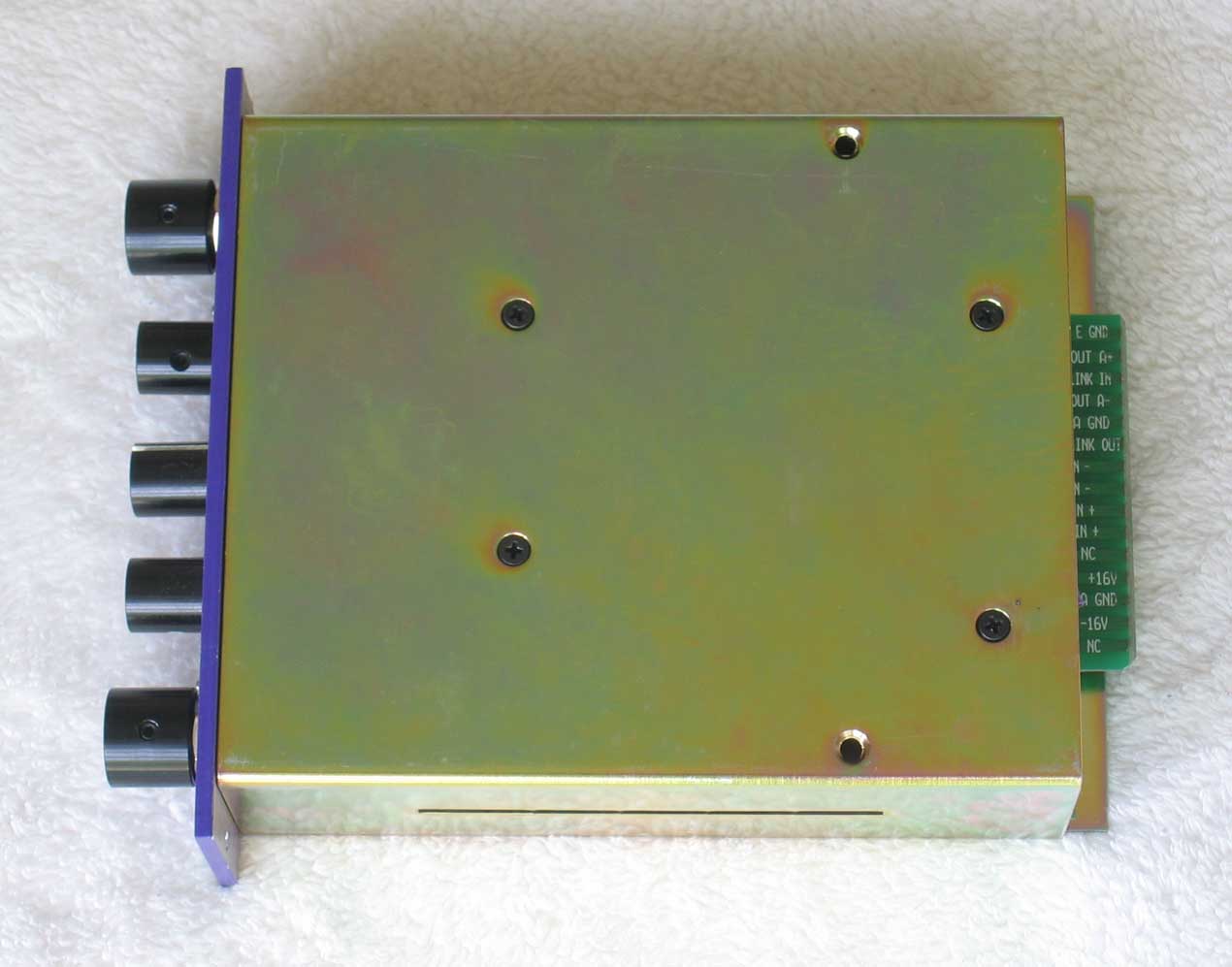 Purple Audio ACTION Compressor #1547 for API 500-Sreies Racks and API 1608 Recording Console