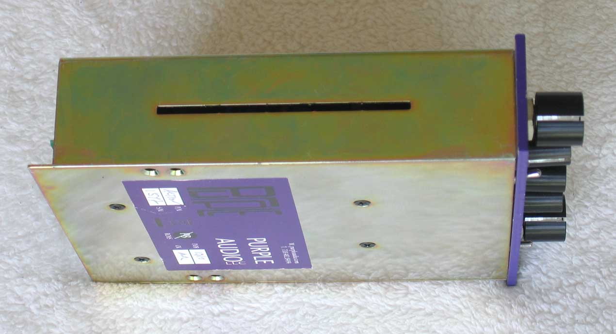 Purple Audio ACTION Compressor #1547 for API 500-Sreies Racks and API 1608 Recording Console