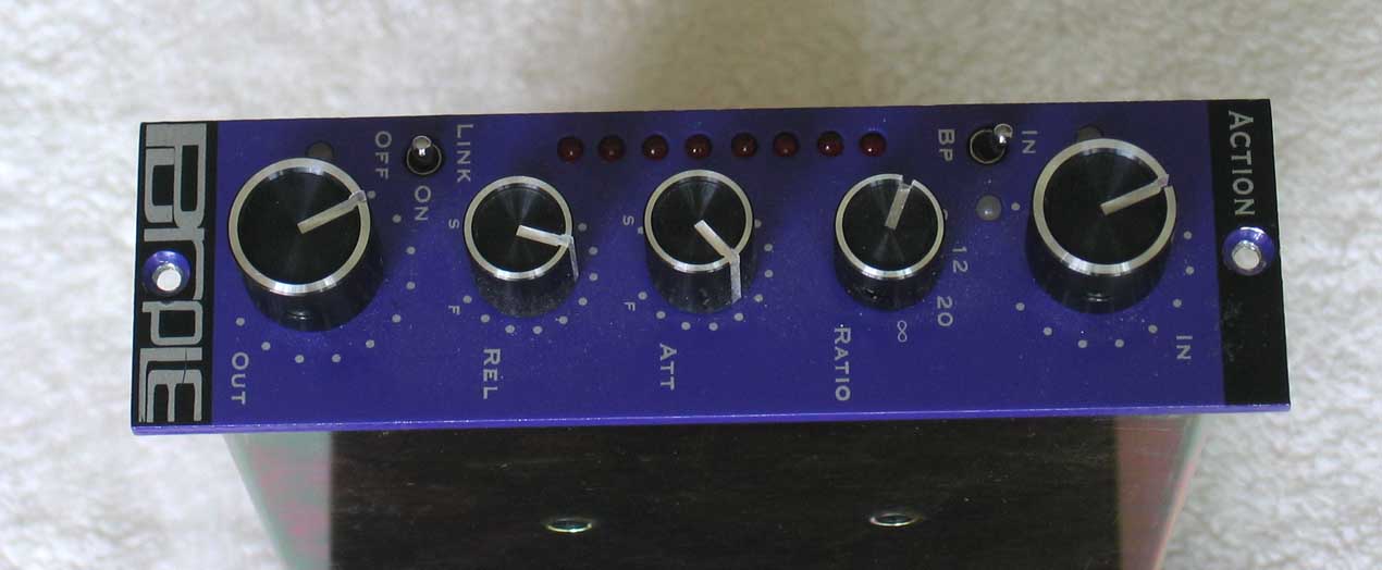 Purple Audio ACTION Compressor #1547 for API 500-Sreies Racks and API 1608 Recording Console