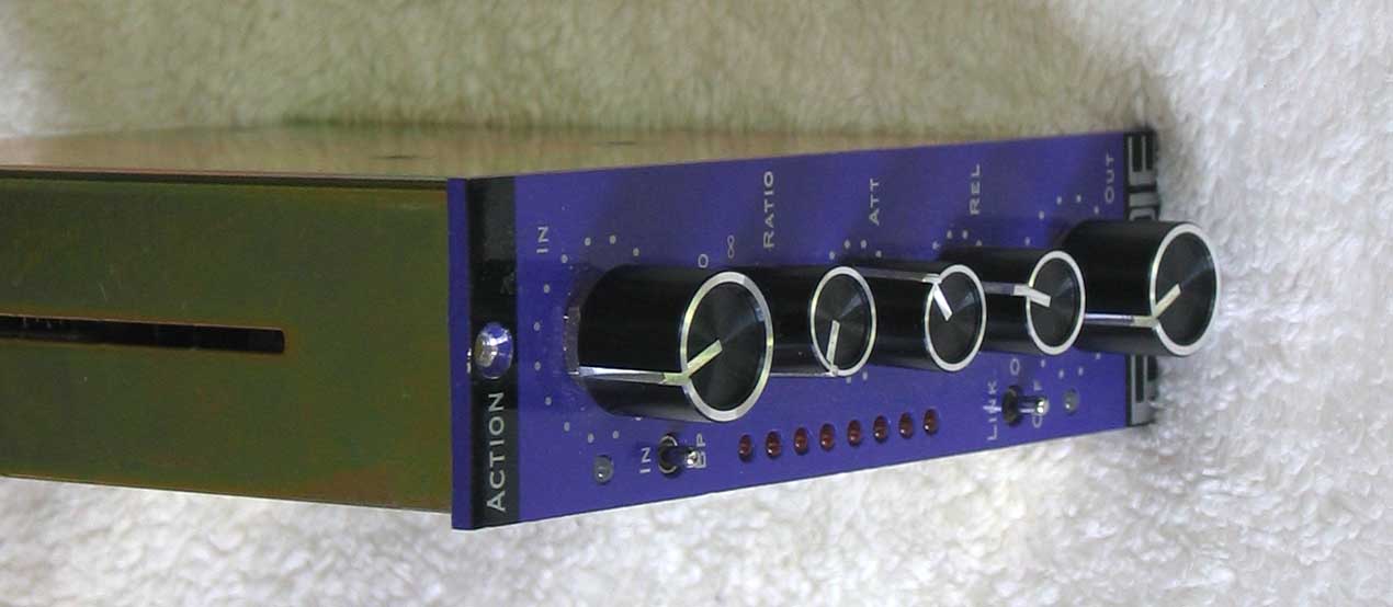 Purple Audio ACTION Compressor #1547 for API 500-Sreies Racks and API 1608 Recording Console