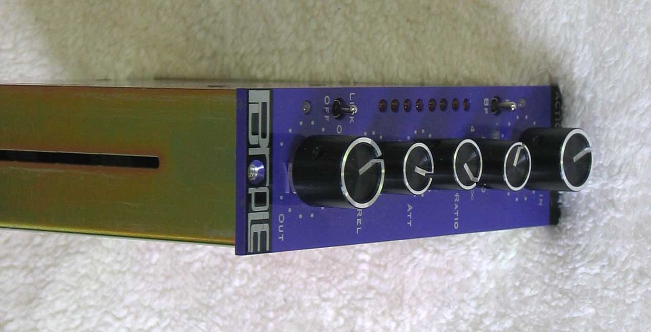 Purple Audio ACTION Compressor #1547 for API 500-Sreies Racks and API 1608 Recording Console