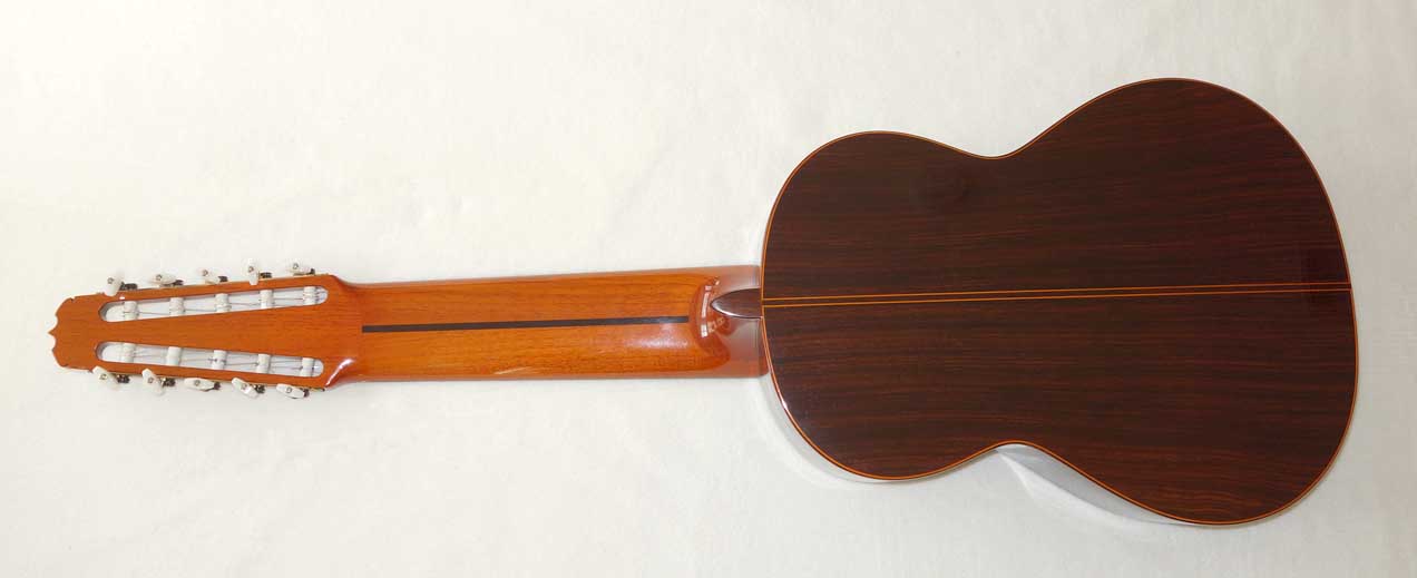 Vintage 1984 Ramirez 1a De Camera Model 10-String Classical Harp Guitar, Cedar Top, Owned by Simon Wynberg / Bountiful Bach CD