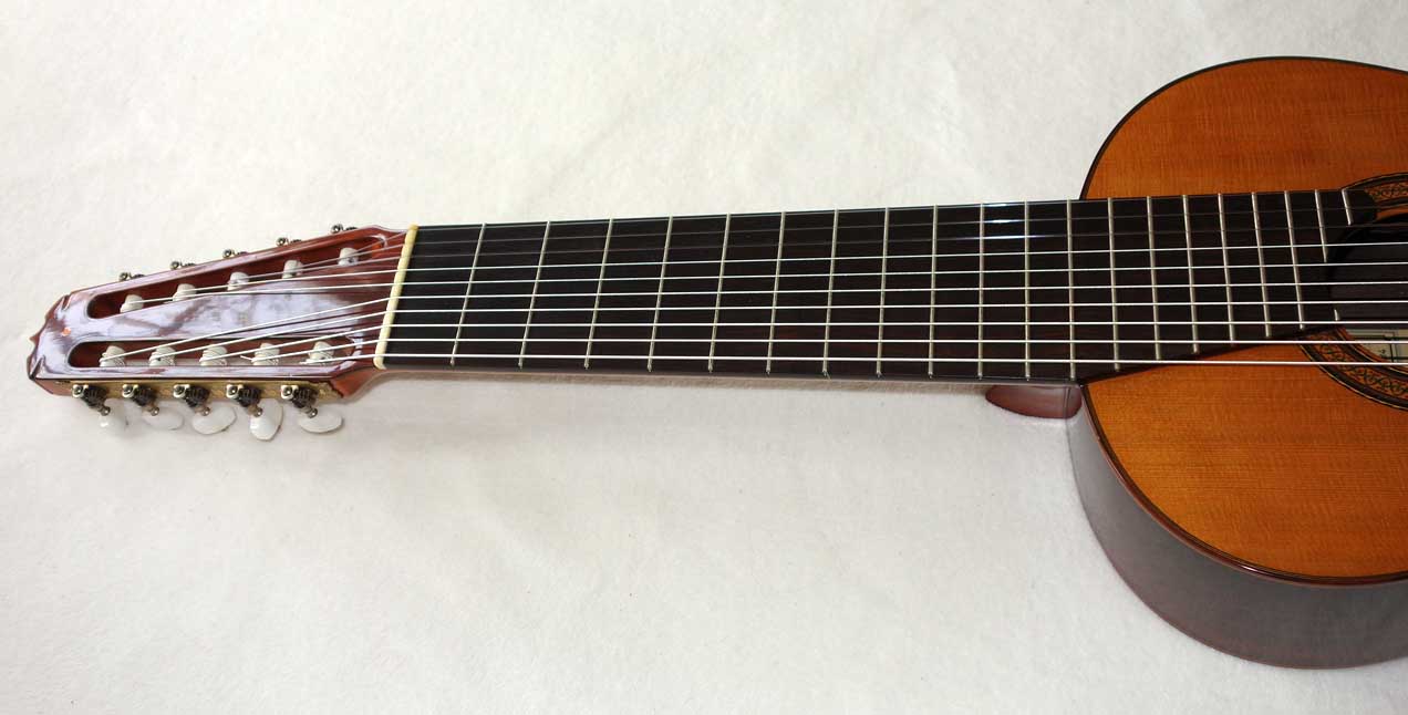 Vintage 1984 Ramirez 1a De Camera Model 10-String Classical Harp Guitar, Cedar Top, Owned by Simon Wynberg / Bountiful Bach CD