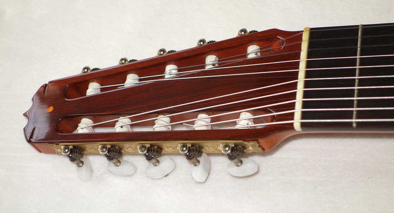 Vintage 1984 Ramirez 1a De Camera Model 10-String Classical Harp Guitar, Cedar Top, Owned by Simon Wynberg / Bountiful Bach CD