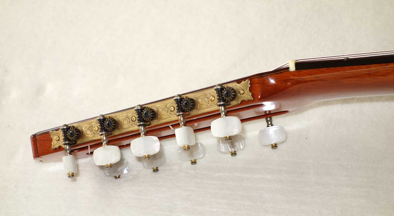 Vintage 1984 Ramirez 1a De Camera Model 10-String Classical Harp Guitar, Cedar Top, Owned by Simon Wynberg / Bountiful Bach CD