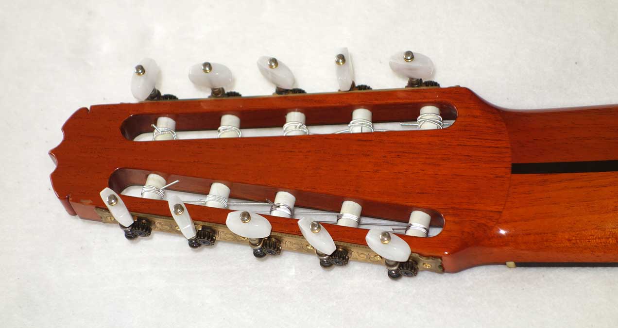 Vintage 1984 Ramirez 1a De Camera Model 10-String Classical Harp Guitar, Cedar Top, Owned by Simon Wynberg / Bountiful Bach CD