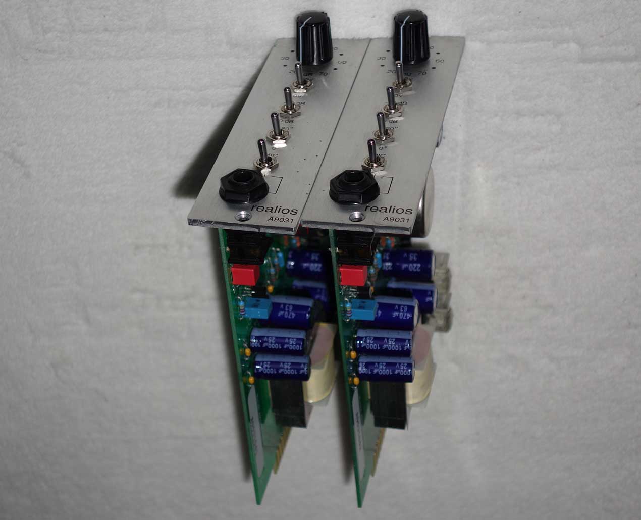 Anamod Realios A9031 Helios Mic Preamp For 500-Series Racks