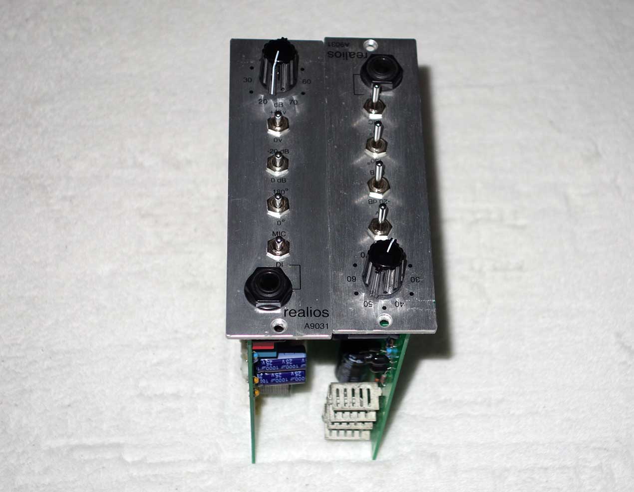 Anamod Realios A9031 Helios Mic Preamp For 500-Series Racks
