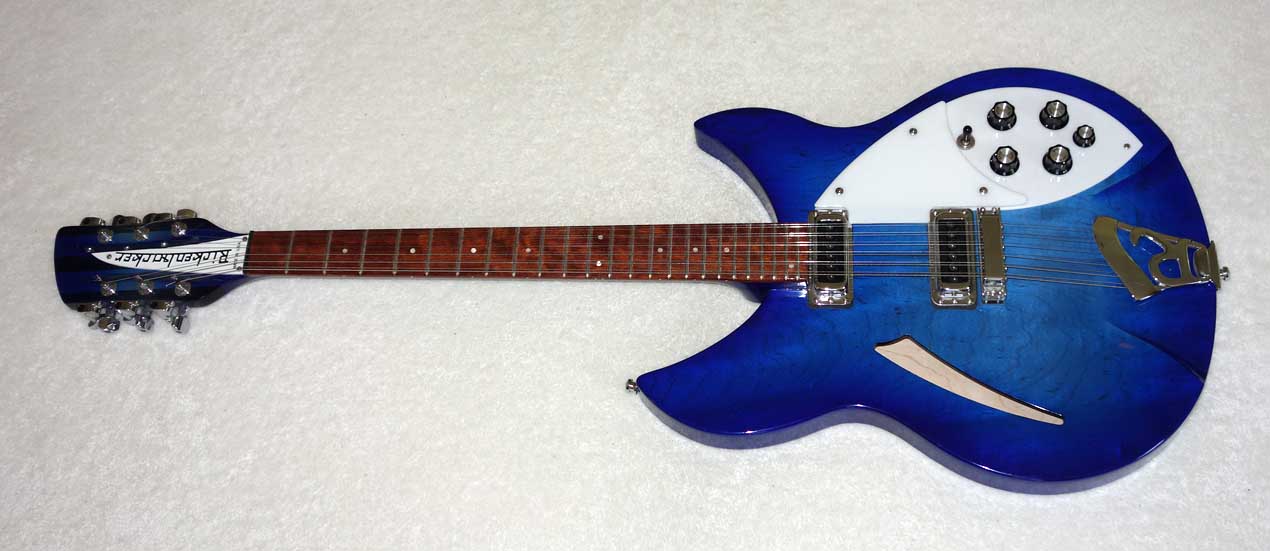 Rickenbacher 330/12 Blueburst 12-String Guitar w/ Case