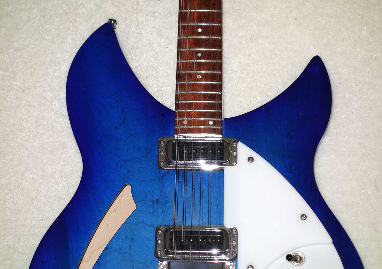 Rickenbacher 330/12 Blueburst 12-String Guitar w/ Case