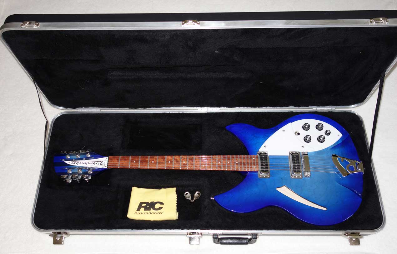 Rickenbacher 330/12 Blueburst 12-String Guitar w/ Case