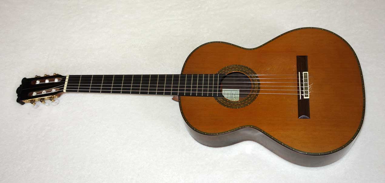 1993 Ignacio M. Rozas 1a Concert Classical Guitar [Cedar / Brazilian, #153]
