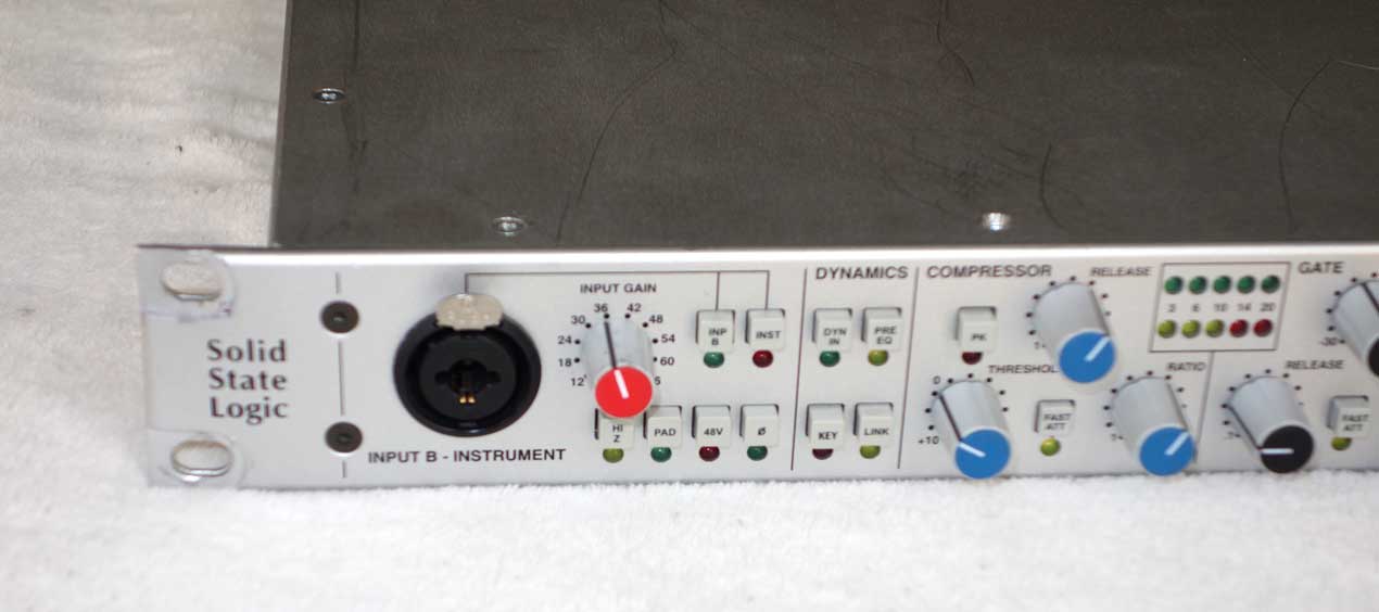 SSL Superanalogue Xlogic Channel --  Based on the Solid State Logic XL 9000 K Series Console