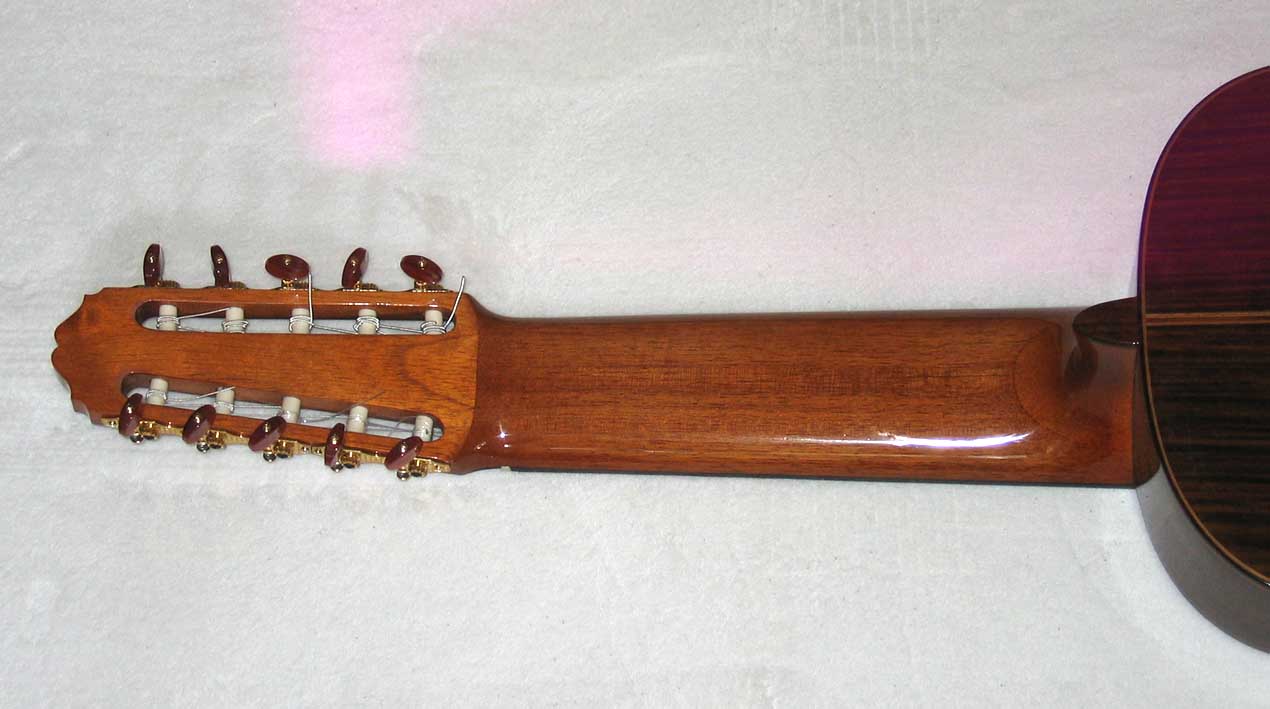 VINTAGE 1976 Sakurai Kohno 5 Classical Harp Guitar 10-String Conversion