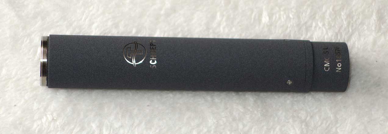 Factory Refurbished Schoeps CMC5 Nextel Gray Condenser Mic P48 Body Only, 1-Year Warranty