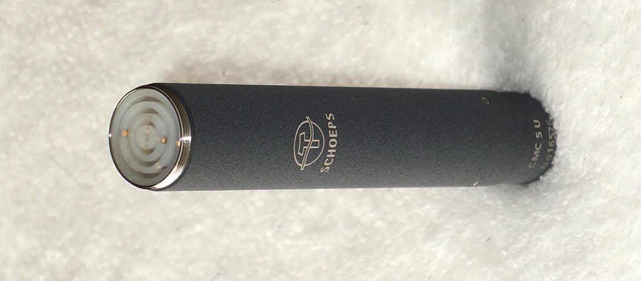 Factory Refurbished Schoeps CMC5 Nextel Gray Condenser Mic P48 Body Only, 1-Year Warranty