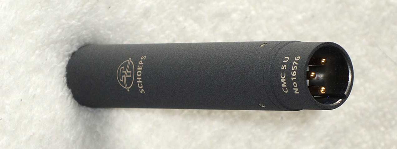 Factory Refurbished Schoeps CMC5 Nextel Gray Condenser Mic P48 Body Only, 1-Year Warranty