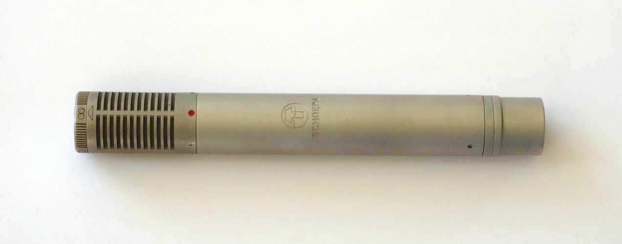 Vintage Schoeps CMT56 Condenser Mic w/case, Cardioid, Omni, & Figure 8 Patterns