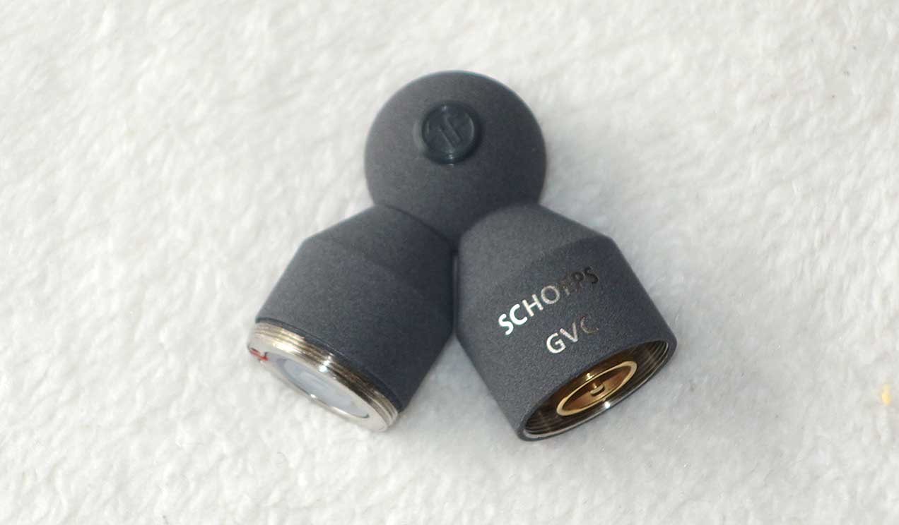 Factory Refurbished Schoeps GVC Swivel for CMC 3, CMC 4, CMC 5, & CMC 6 Colette Series Mics, Nextel Gray, 1-Year Warranty