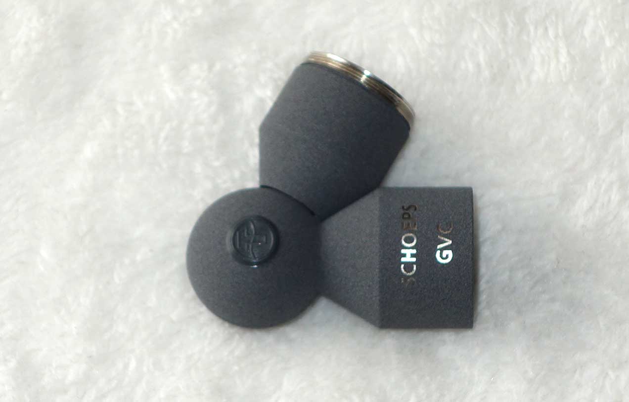 Factory Refurbished Schoeps GVC Swivel for CMC 3, CMC 4, CMC 5, & CMC 6 Colette Series Mics, Nextel Gray, 1-Year Warranty