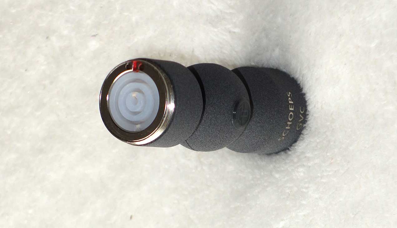 Factory Refurbished Schoeps GVC Swivel for CMC 3, CMC 4, CMC 5, & CMC 6 Colette Series Mics, Nextel Gray, 1-Year Warranty