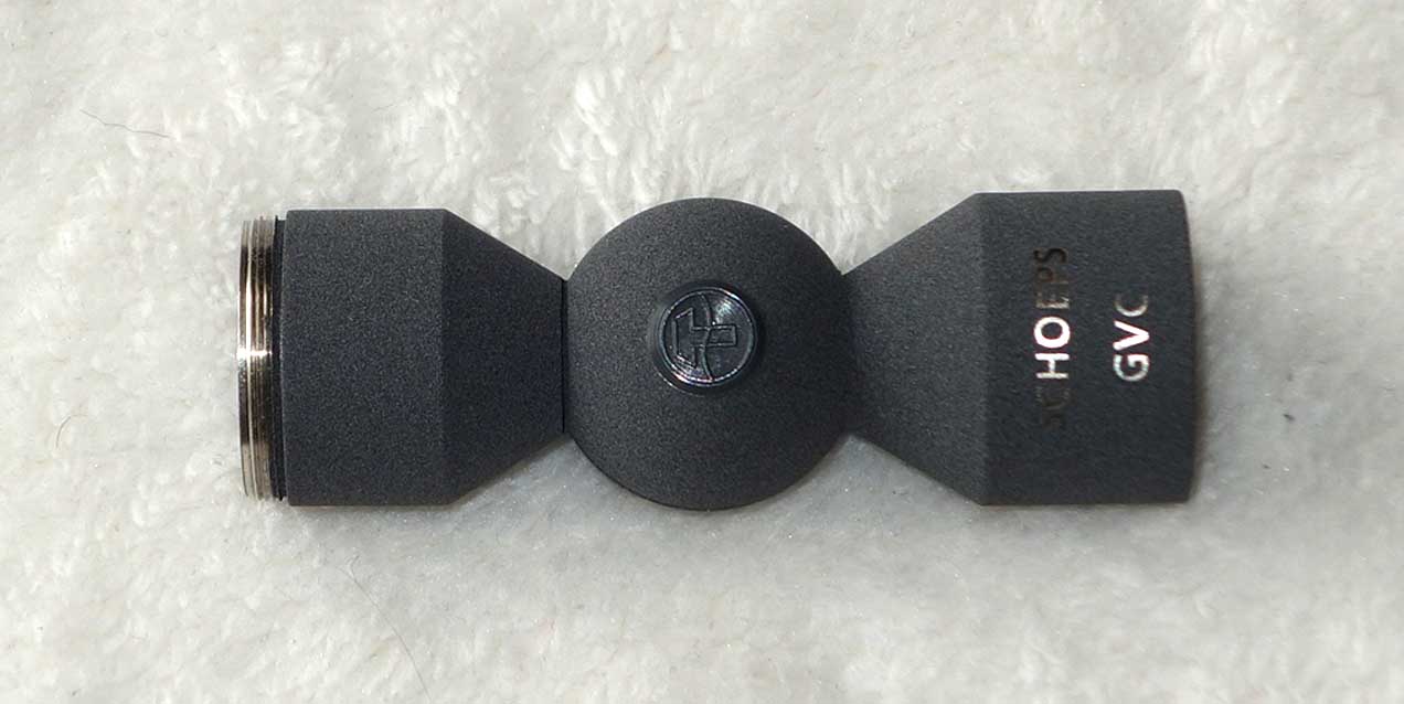Factory Refurbished Schoeps GVC Swivel for CMC 3, CMC 4, CMC 5, & CMC 6 Colette Series Mics, Nextel Gray, 1-Year Warranty