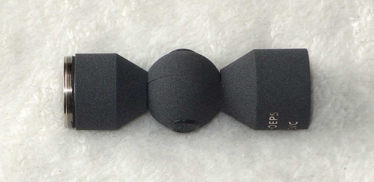 Factory Refurbished Schoeps GVC Swivel for CMC 3, CMC 4, CMC 5, & CMC 6 Colette Series Mics, Nextel Gray, 1-Year Warranty